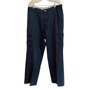 Dickies Cargo Men’s Work Pants Navy Blue Size: 36 X 33